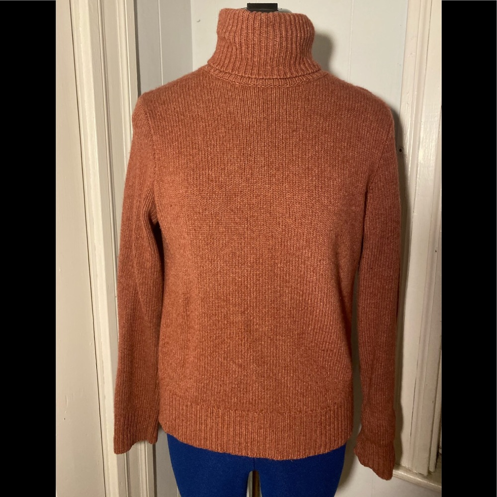 Ralph Lauren Blue Label Dust Rose Turtleneck M